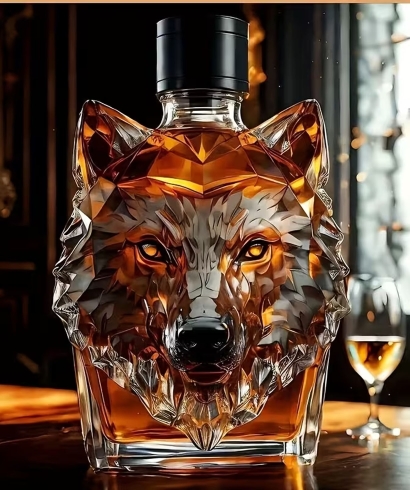 Декантер волк №1210